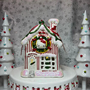 Blue Sky Clayworks x Sanrio Hello Kitty Christmas "Warmest Wishes" Ceramic House